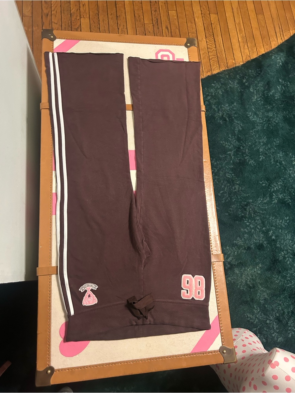 Vintage sweatpants with White Side Stripes